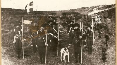 Spejder 1909 med hund
